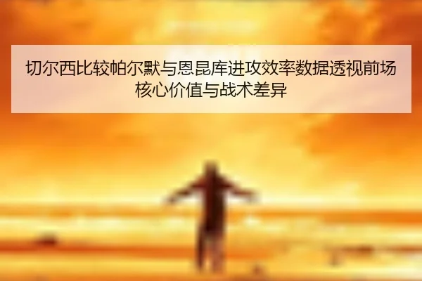 切尔西比较帕尔默与恩昆库进攻效率数据透视前场核心价值与战术差异
